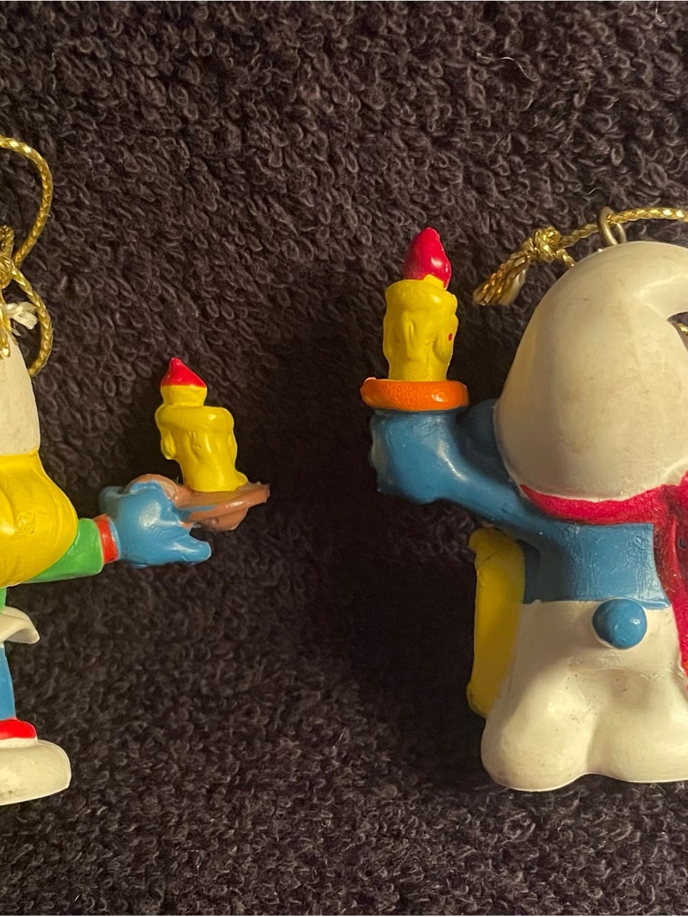 Vintage 1980’s Smurfette & Smurf Figure
Set Christmas Theme / Ornament - Picture 2 of 7
